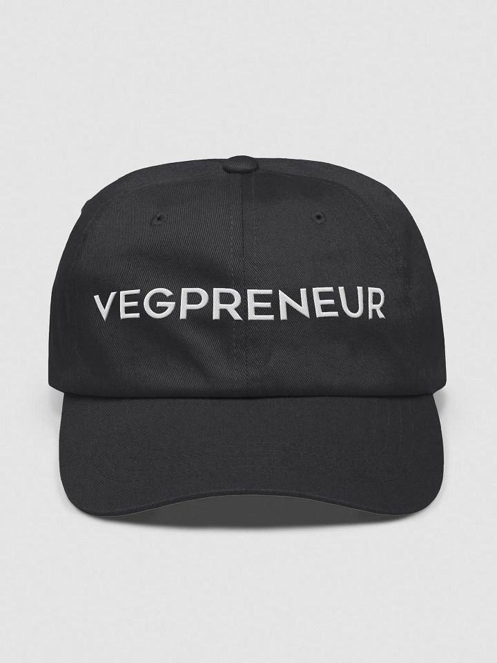 VEGPRENEUR Hat (Black) product image (2)