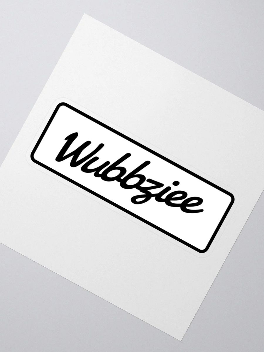 Wubbziee Die-Cut Sticker product image (3)