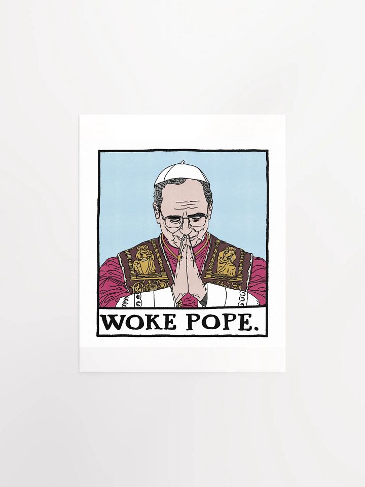 Woke Pope Print product image (1)