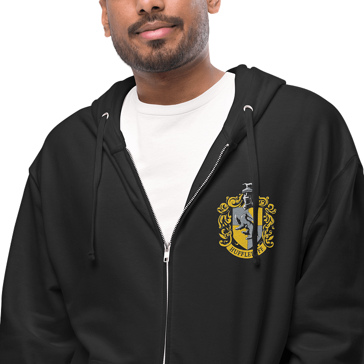 Hufflepuff Loyalty Zip Hoodie – Edición XBOYI Jump Void product image (2)