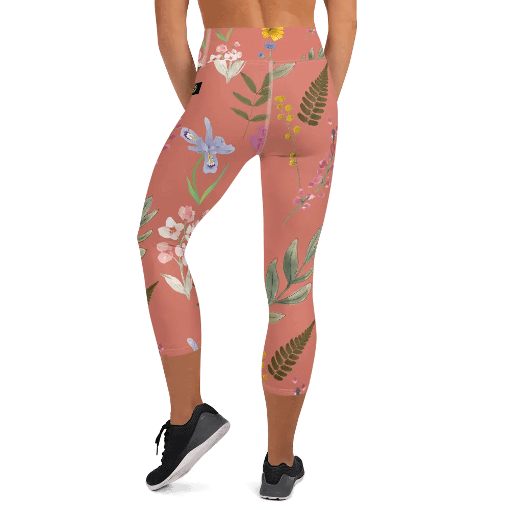 Floral Bliss Capri Leggings product image (5)