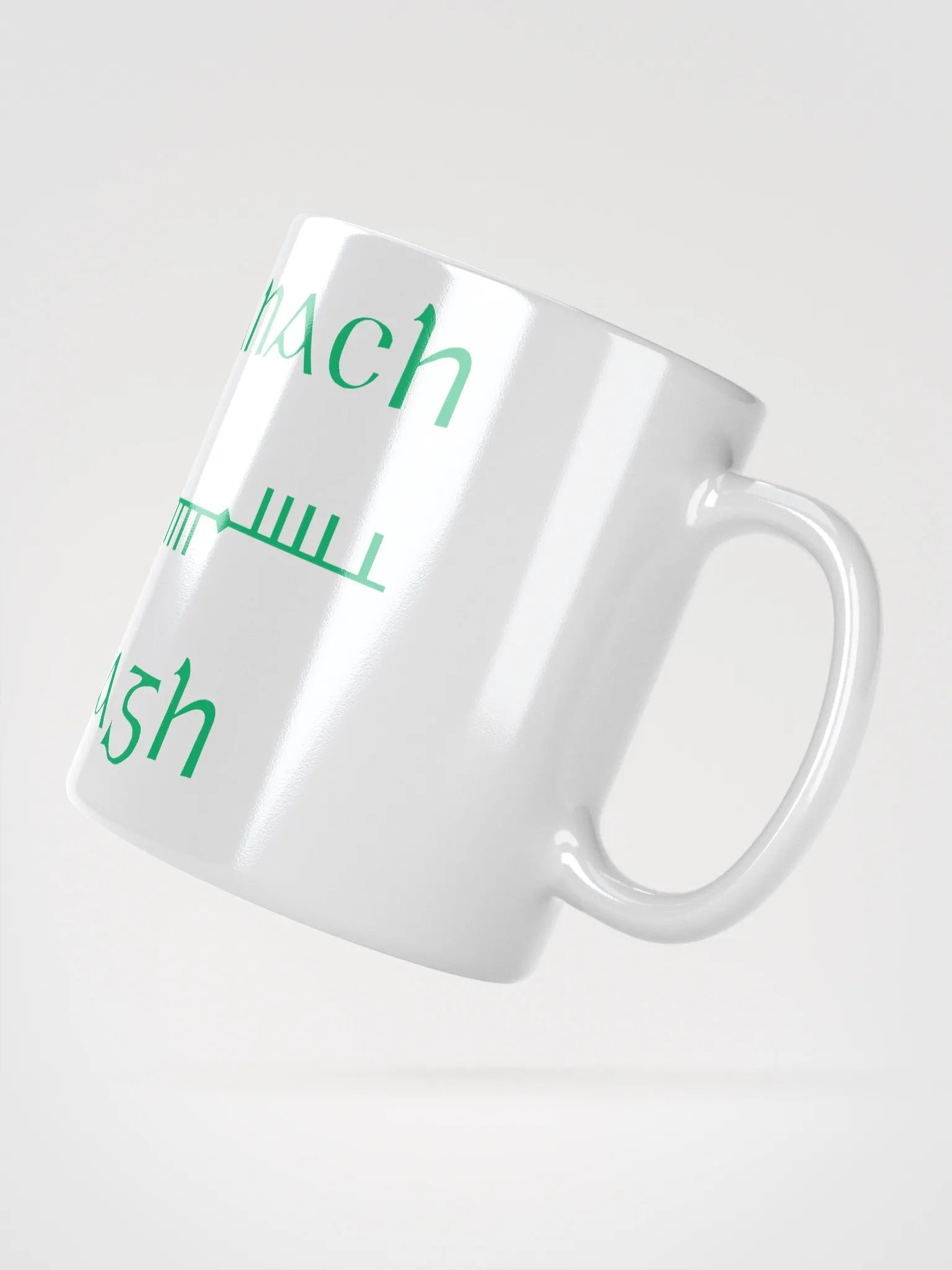 Fermanagh/Fear Manach Scholastic style Ogham Script Mug product image (3)