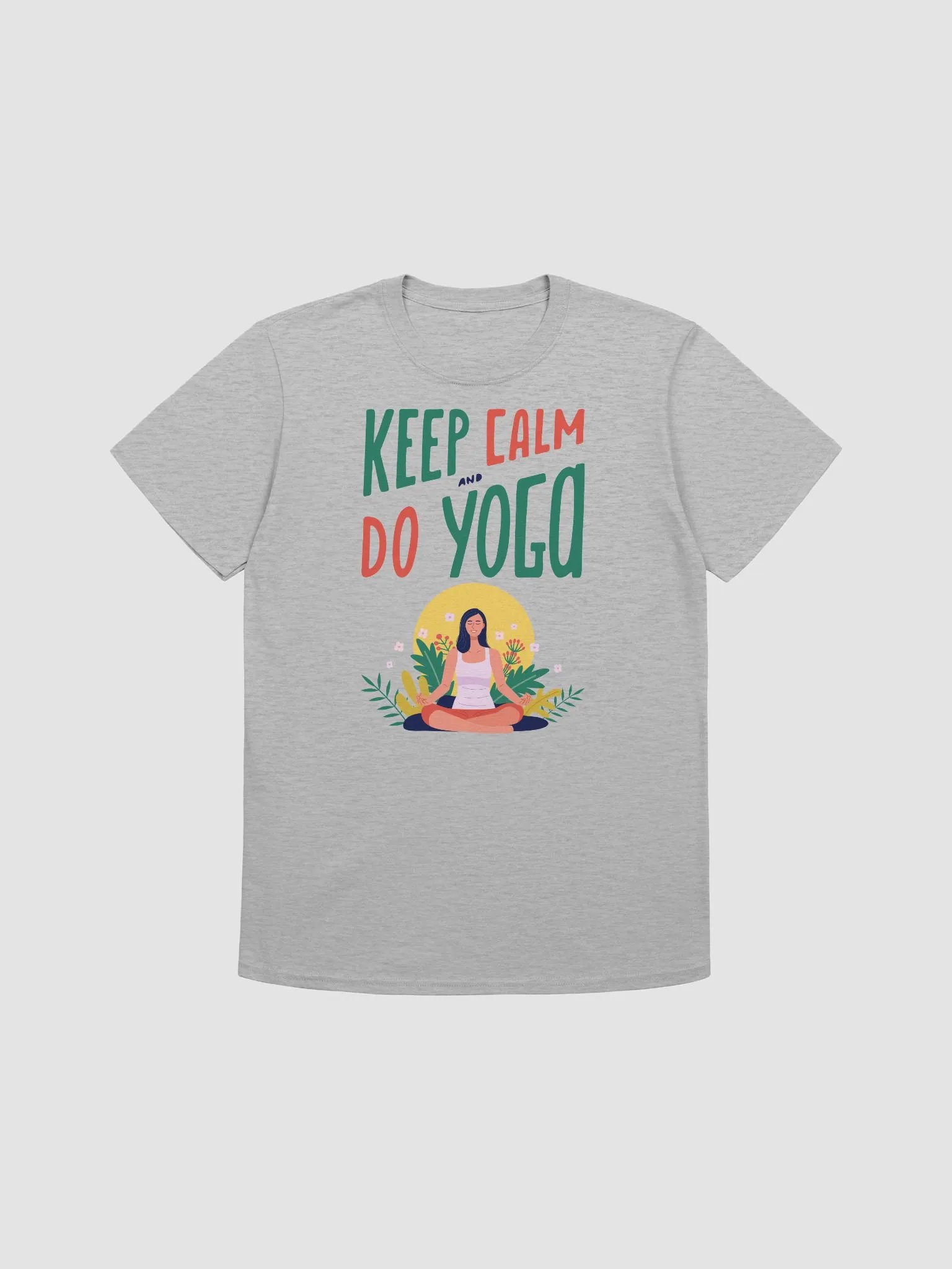 Keep Calm and Do Yoga Relaxed Fit T-Shirt product image (1)