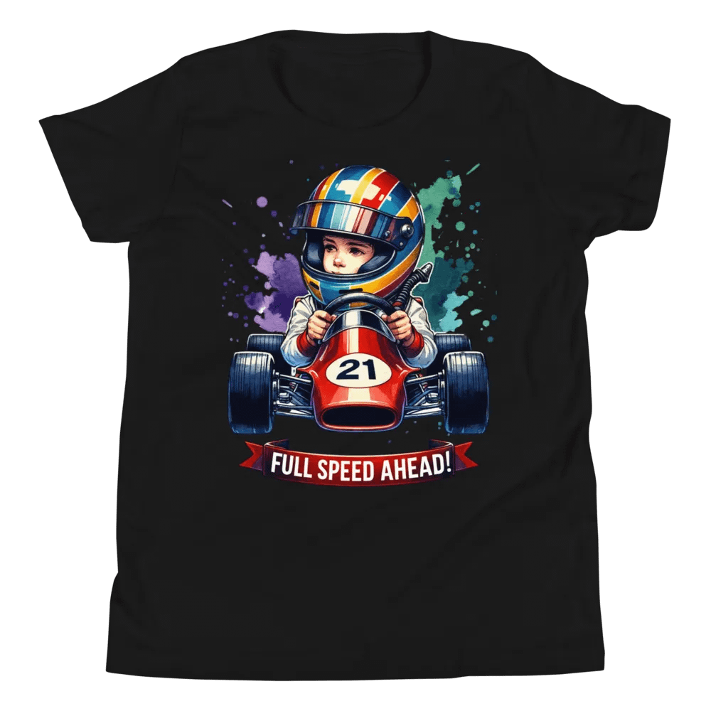 Full Speed Ahead Youth T-Shirt product image (1)