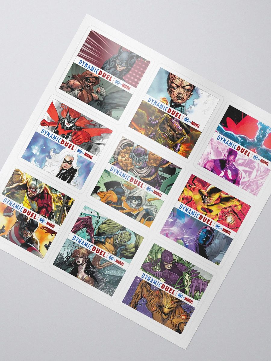 Dynamic Duel Episode Cover Stickers - Series 13 product image (2)