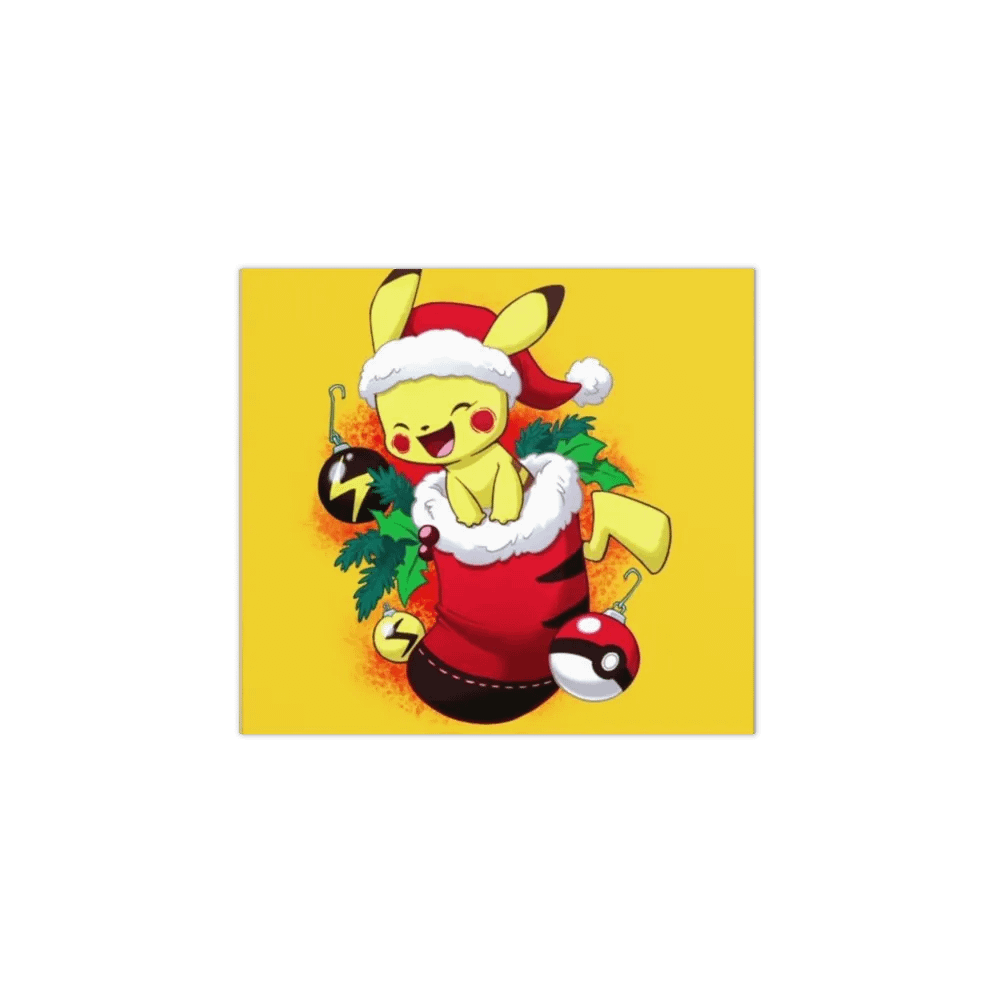 Santa Hat Yellow Creature Christmas Notepad product image (1)