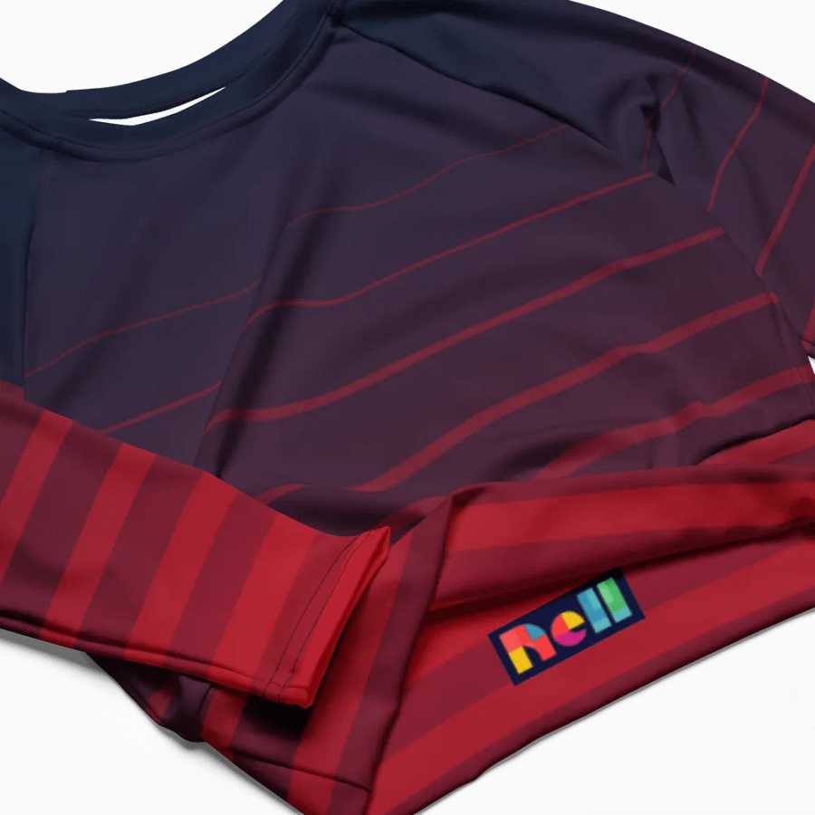 Gradient Horizon Eco Crop Top product image (4)