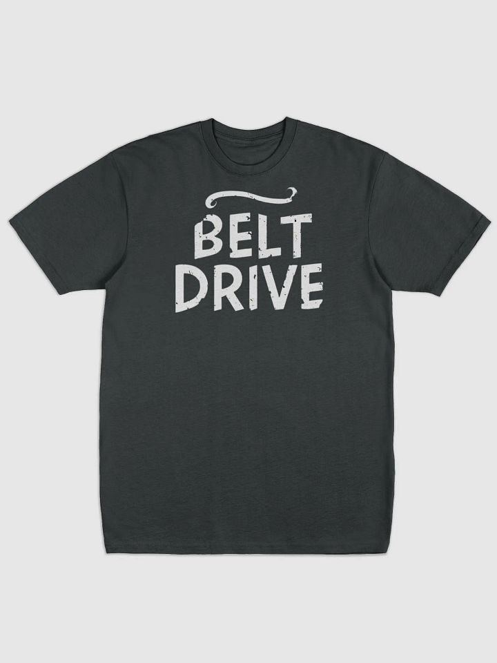 Belt Drive Design T-Shirt - design, Funny Graphic Tee for Casual Wear product image (4)