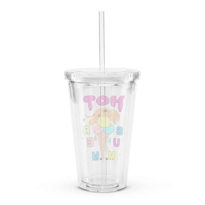 Hot Summer Dog Double Wall Tumbler product image (2)