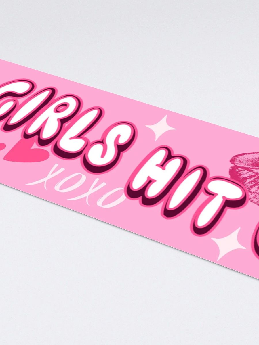 Hot Girls Hit Curbs Bumper Sticker product image (4)