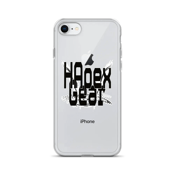 Black HApex Gear Black Logo - Clear - Case for iPhone® product image (1)