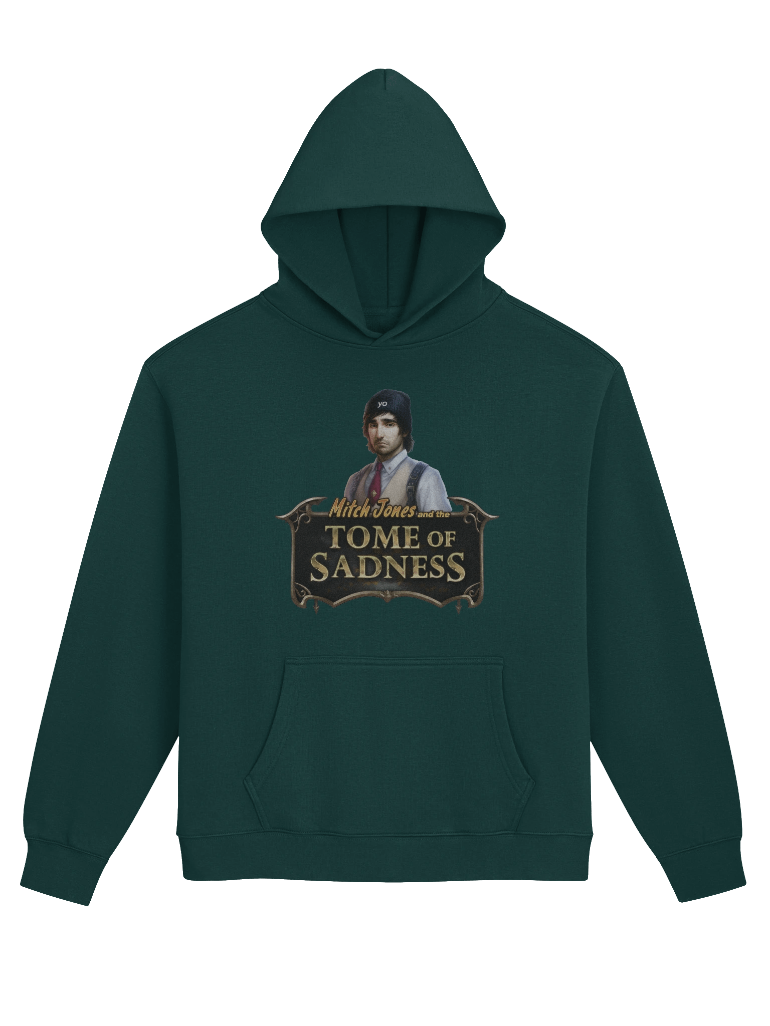 Tome of Sadness Hoodie (Green) product image (2)