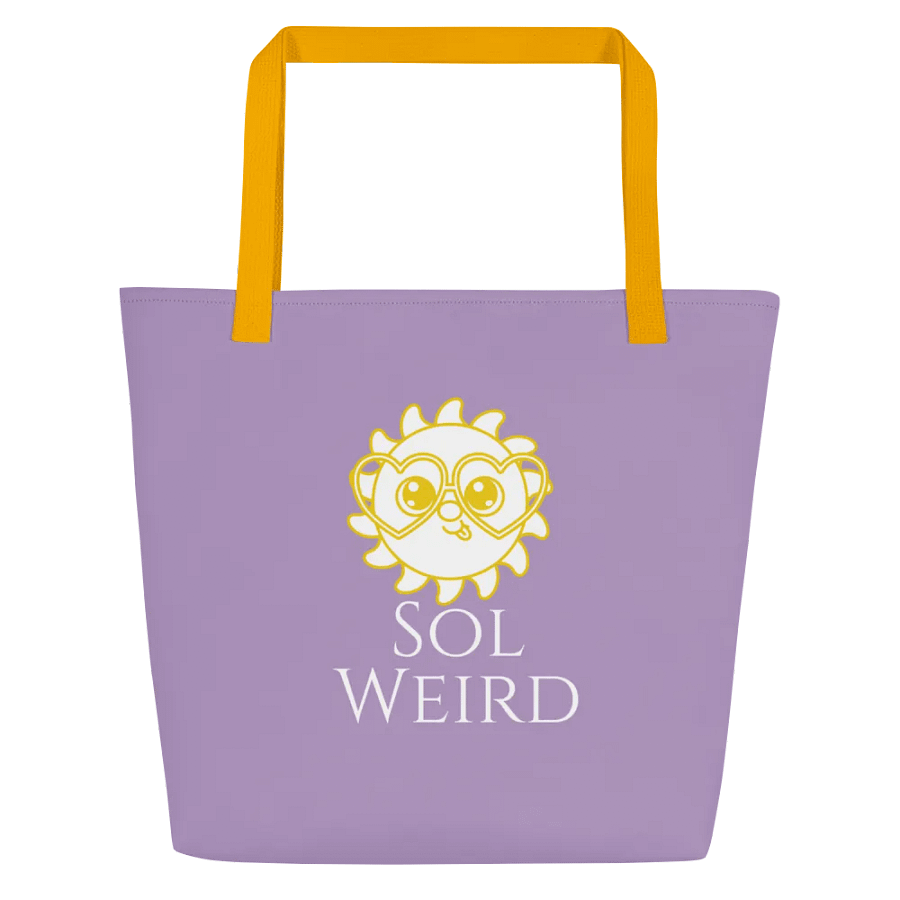 Sol Weird Beach Tote product image (1)