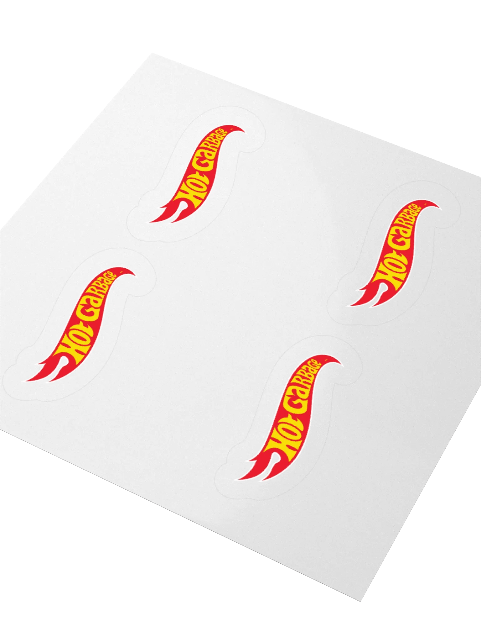 HOT GARBAGE STICKERS (4-PACK) product image (3)