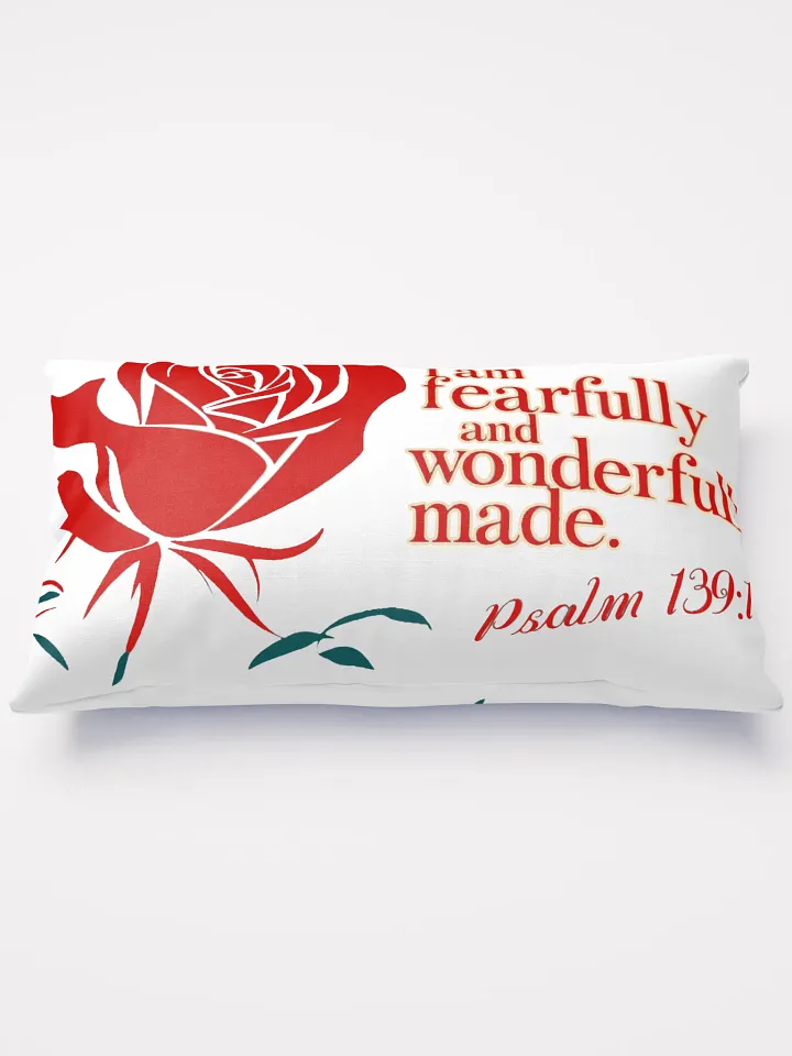 Fearfully and Wonderfully Made Pillow product image (1)