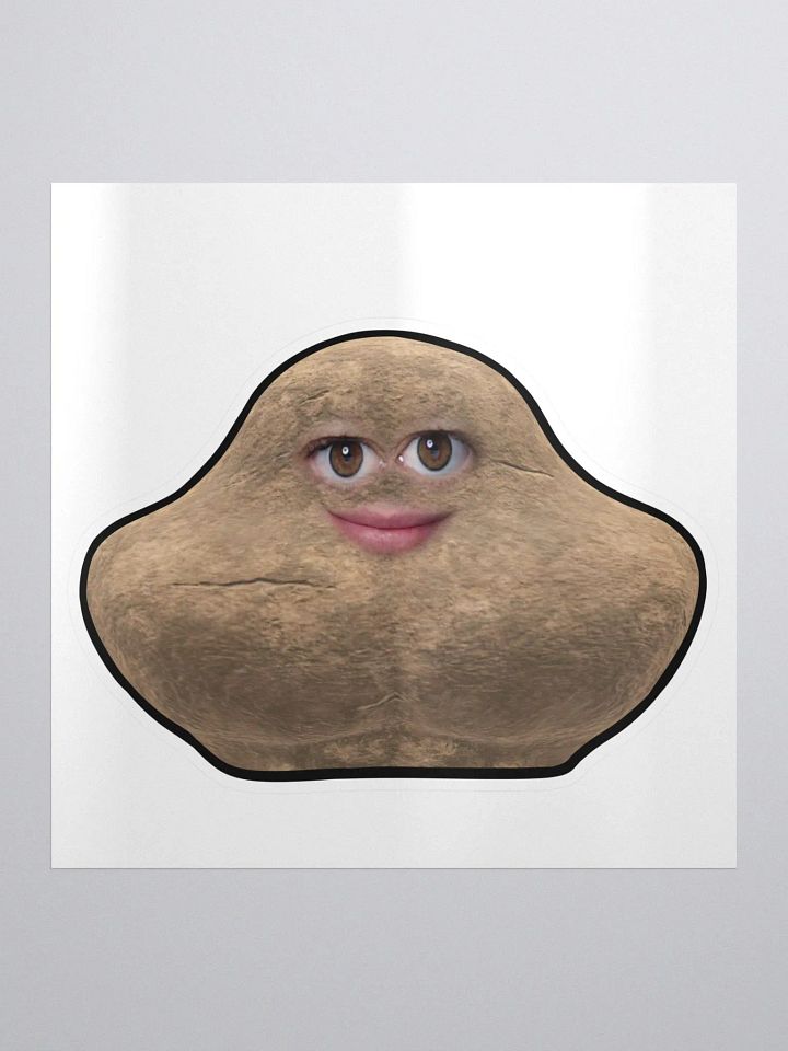 Close Smile Buff Tato Sticker product image (1)