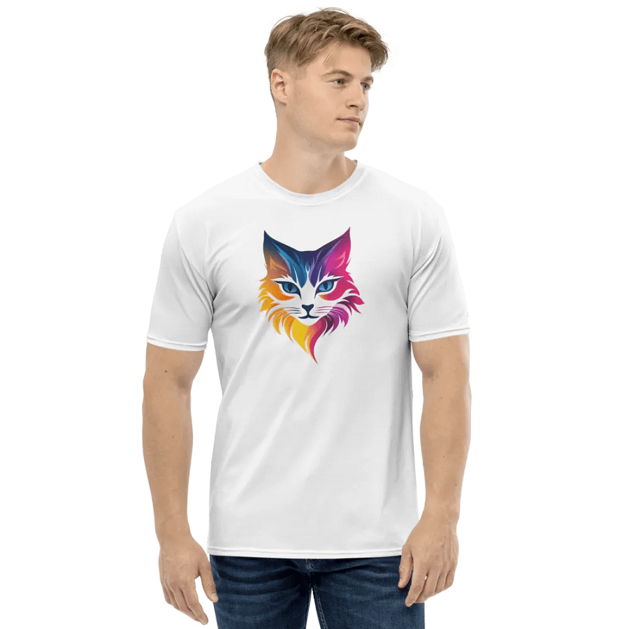 Vibrant Cat's Gaze All-Over T-Shirt product image (2)