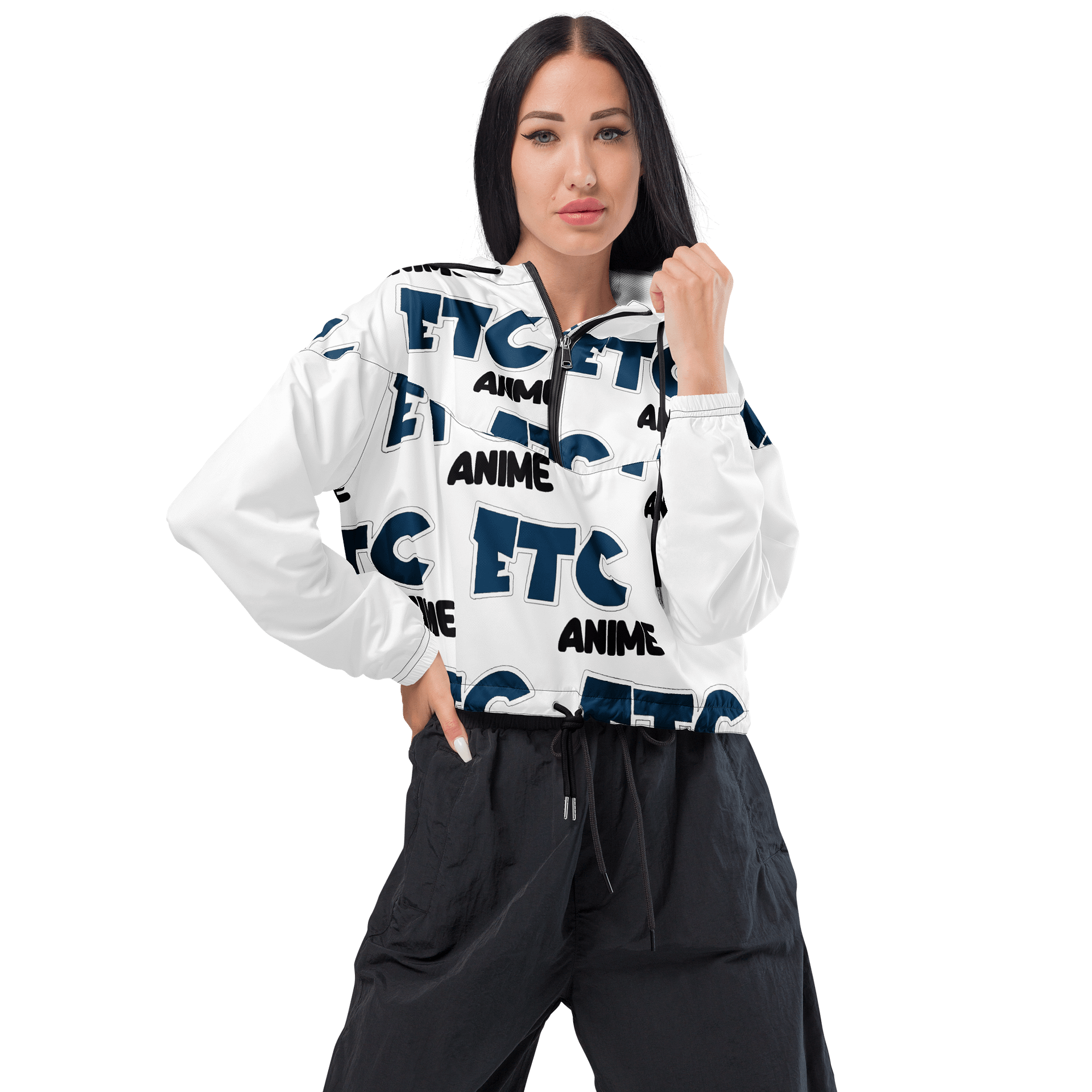 ETC x AOT Women's Windbreaker Crop product image (1)