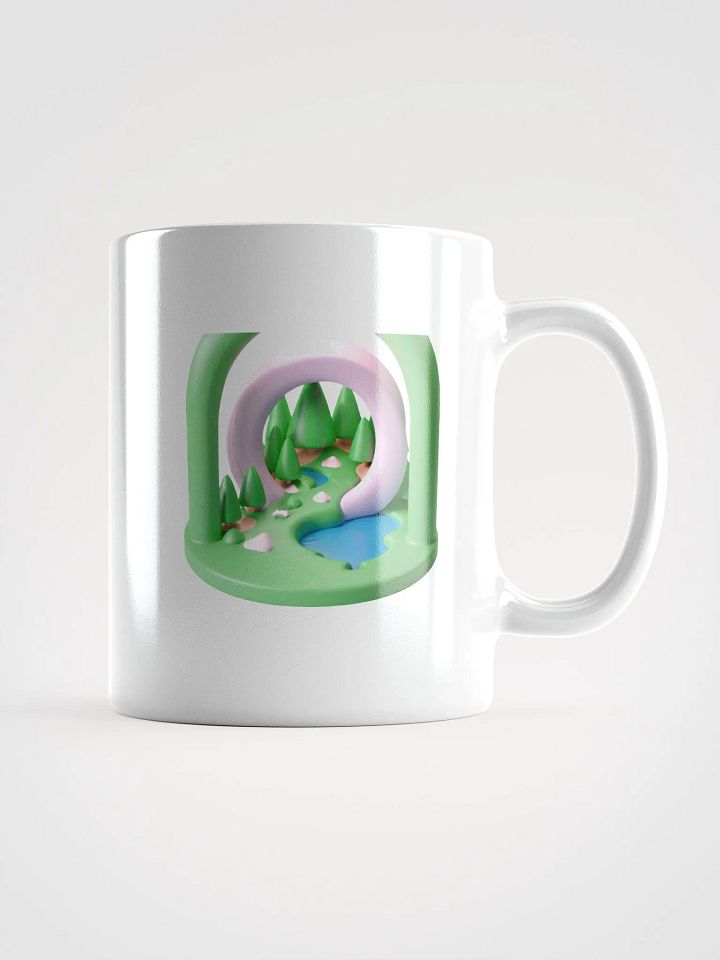 Nature's Portal: Cascade of Dreams - Your Window to Serenity & Adventure 11OZ product image (1)