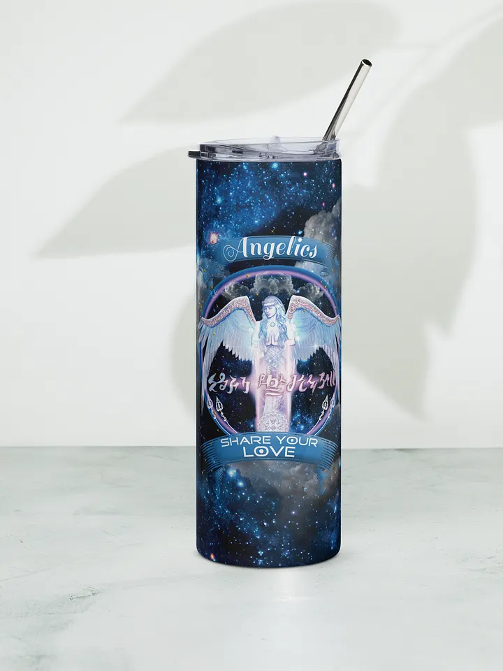 Angelics Share Your Love 20 oz Stainless Steel Tumbler product image (1)