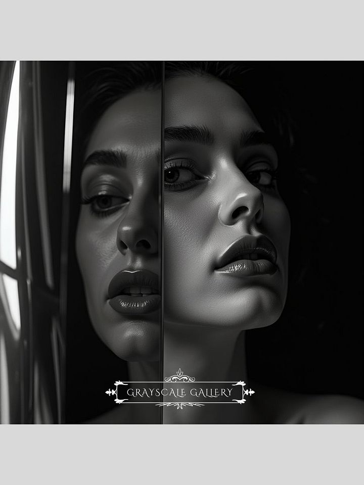 Reflections of Duality - 12x12 product image (1)