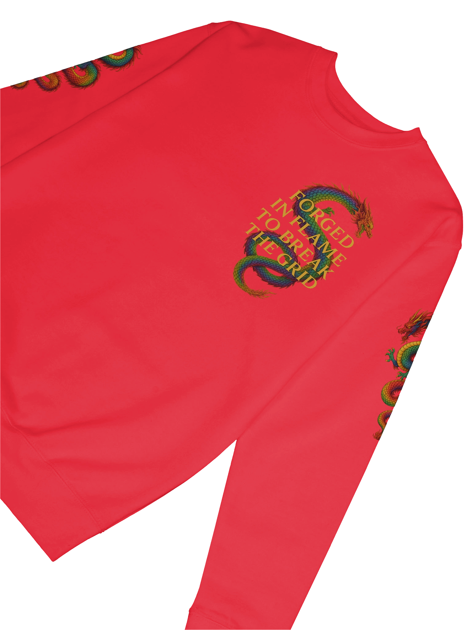 🐉 Colourful Dragon – Premium Flame Hoodie Luxury loungewear. Soul-coded armour. product image (76)