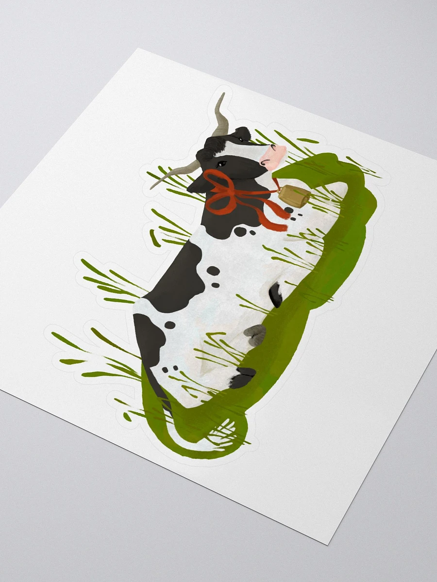 Resting Cow Sticker product image (3)