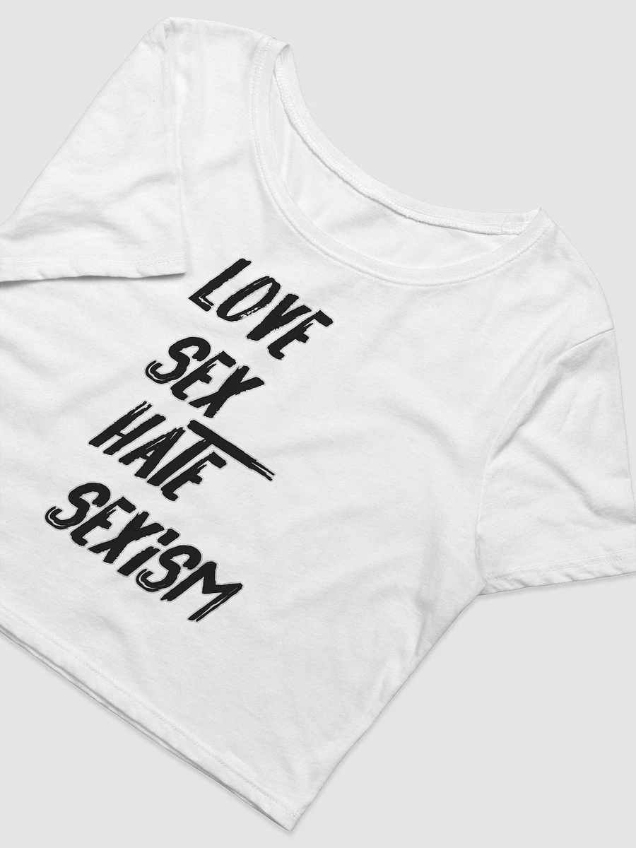 Love Sex Hate Sexism Crop Tee product image (3)