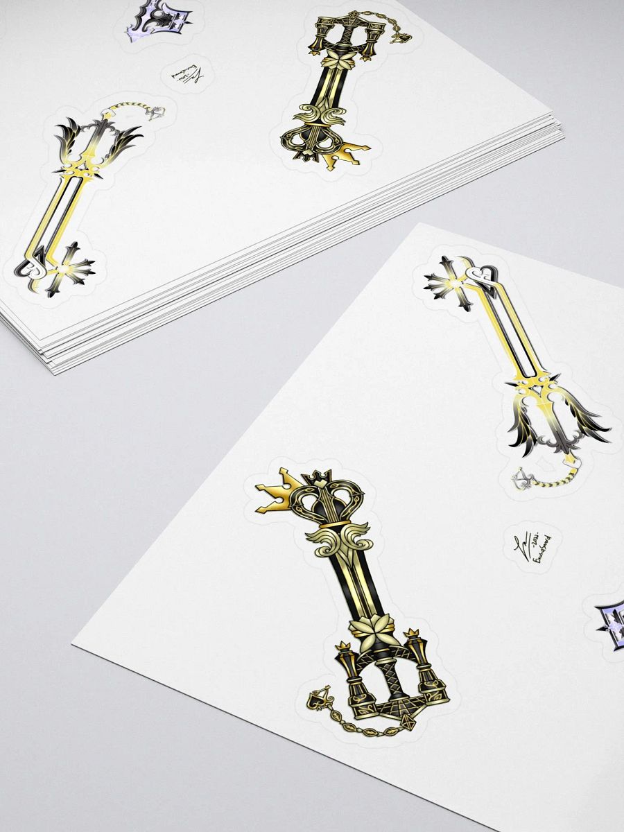 Vicennial Trace Keyblade Sticker Sheet 2 product image (4)