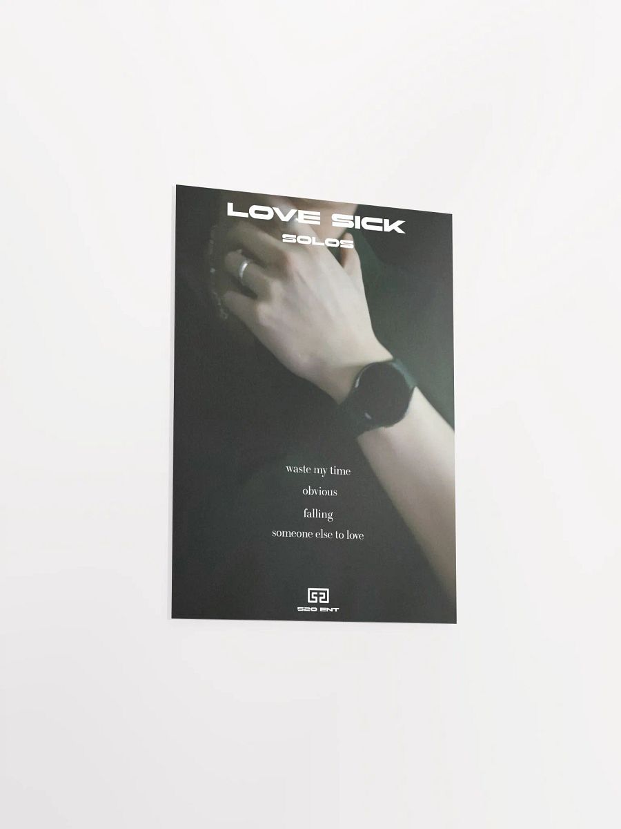 LOVE SICK ALBUM Poster Art product image (10)