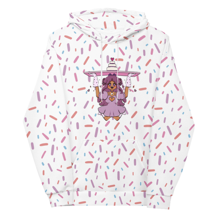 Vanilla Sprinkles Hoodie Unisex Sizing product image (2)