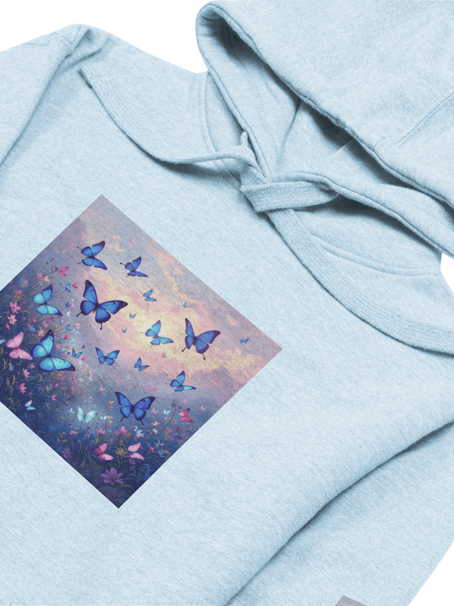 Butterfly Meadow Dream Unisex Hoodie product image (3)