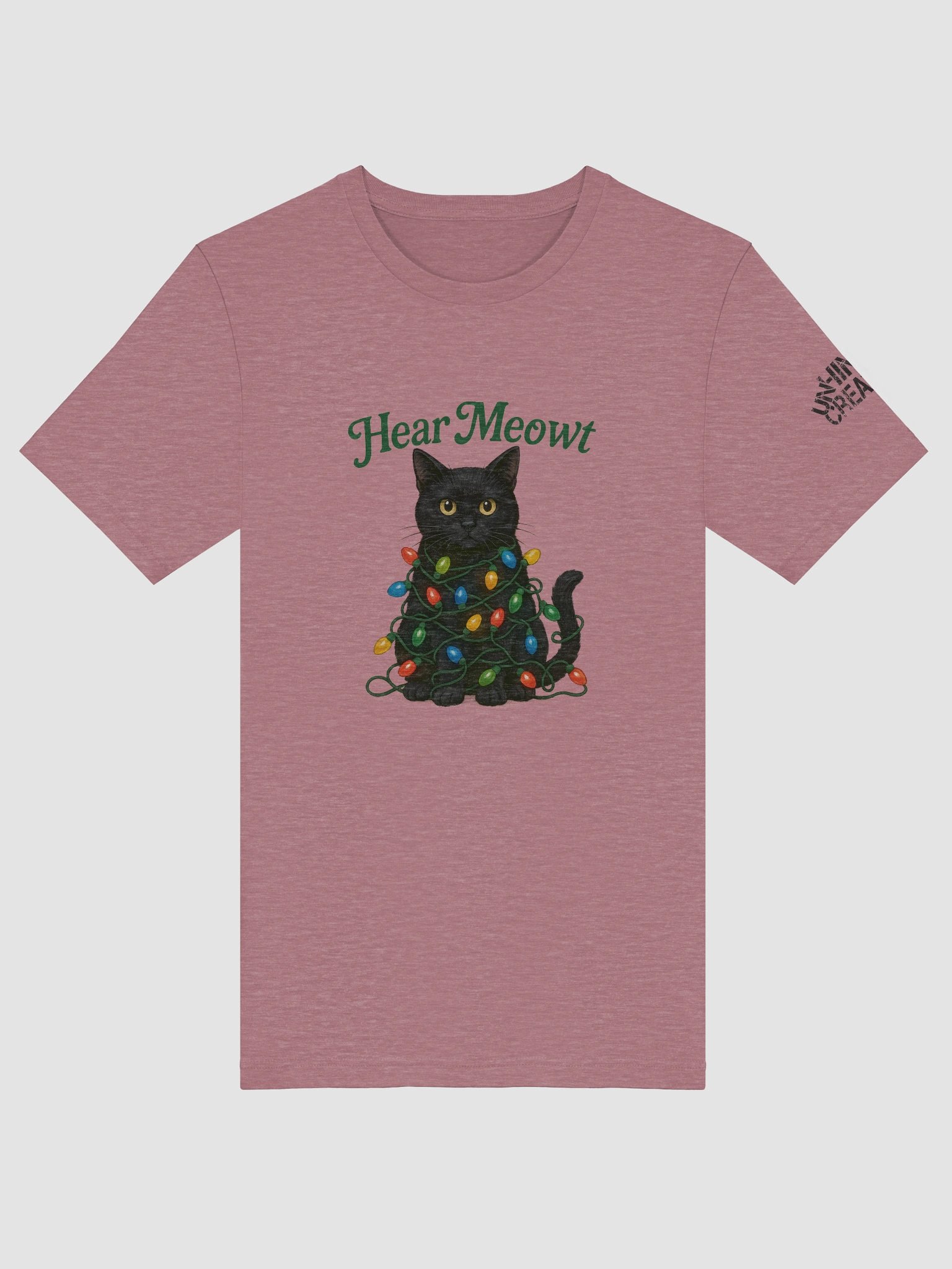 Hear Meowt Christmas Holiday T-Shirt product image (53)