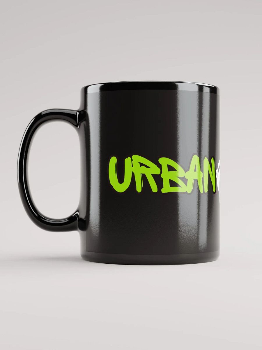 Urban Edge Graffiti Chic Black Mug product image (6)