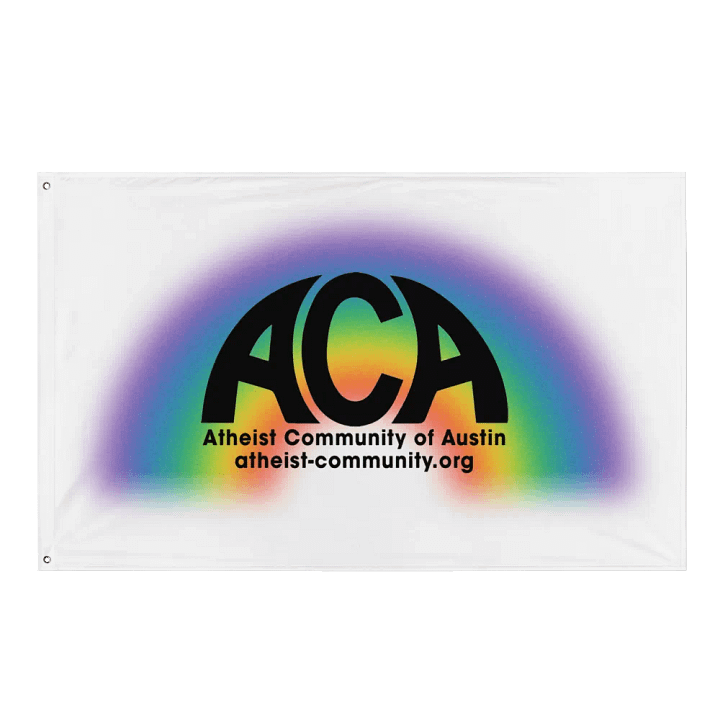 The Atheist Community of Austin Flag product image (1)