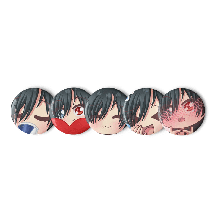Yui Emote Pin set product image (1)