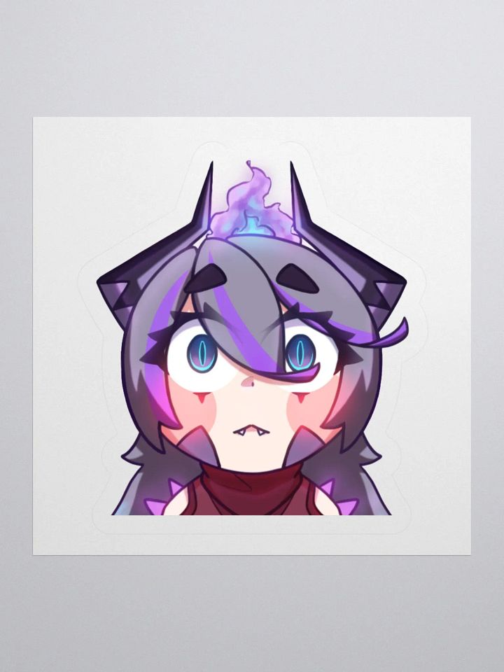 PhibiFlushed Sticker product image (1)