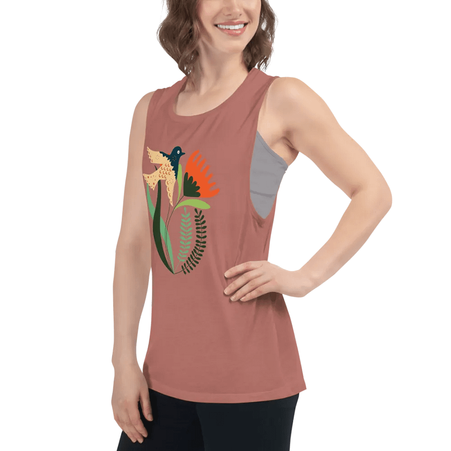 Flight of the Tropics Muscle Tank product image (10)
