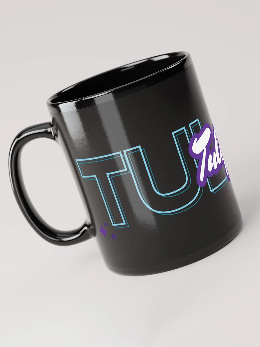 TULIPS Black Glossy Mug product image (2)