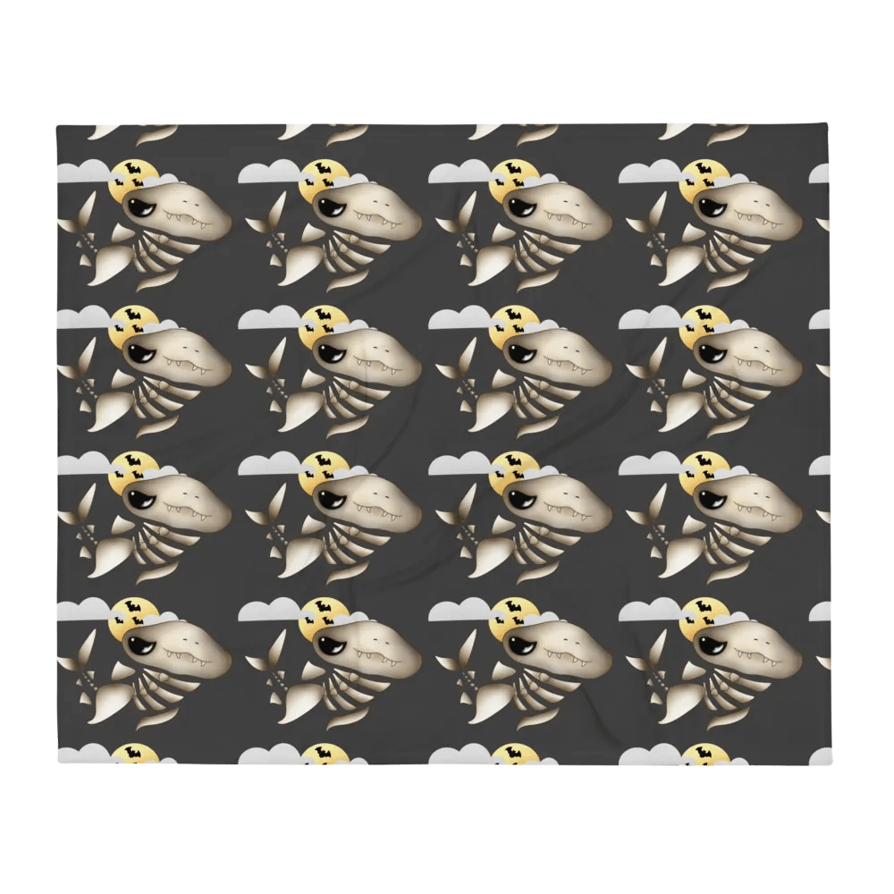 Halloween Shark Throw blanket product image (2)