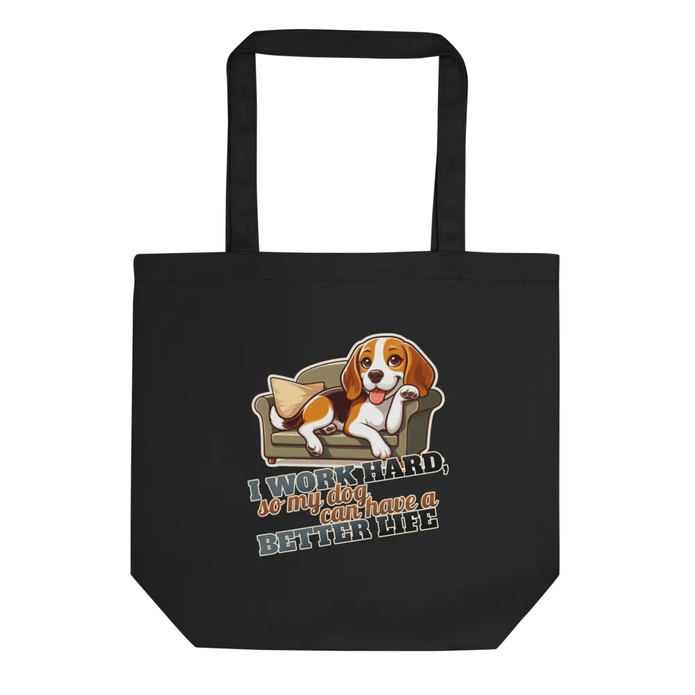 Work Hard - Beagle Beach - Tote Bag product image (13)