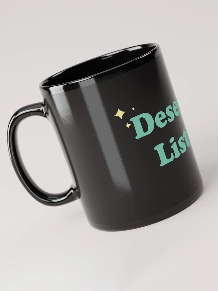 Deserving Listener - Black Mug product image (2)
