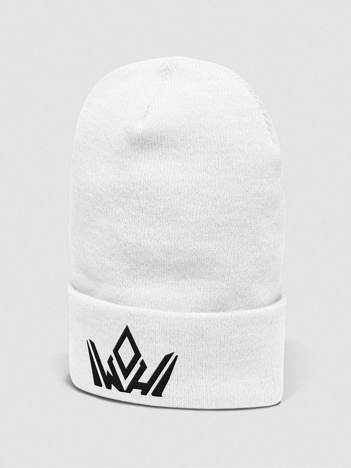 WOH Embroidered Black Logo Beanie product image (2)