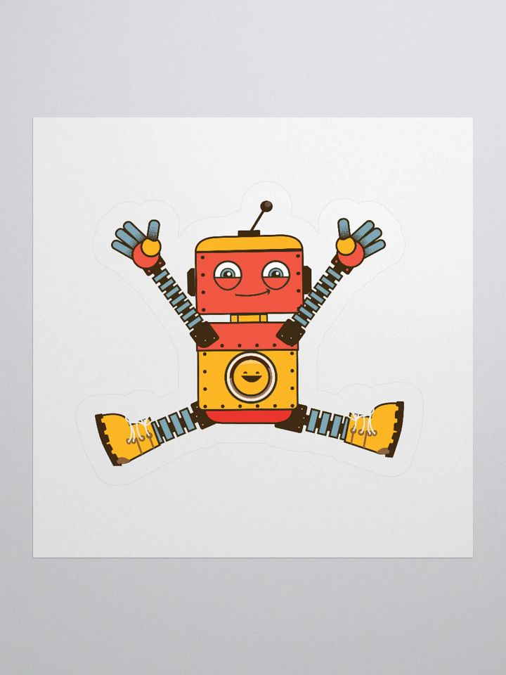 Jumping Rusty Sticker – Rusty's World product image (4)