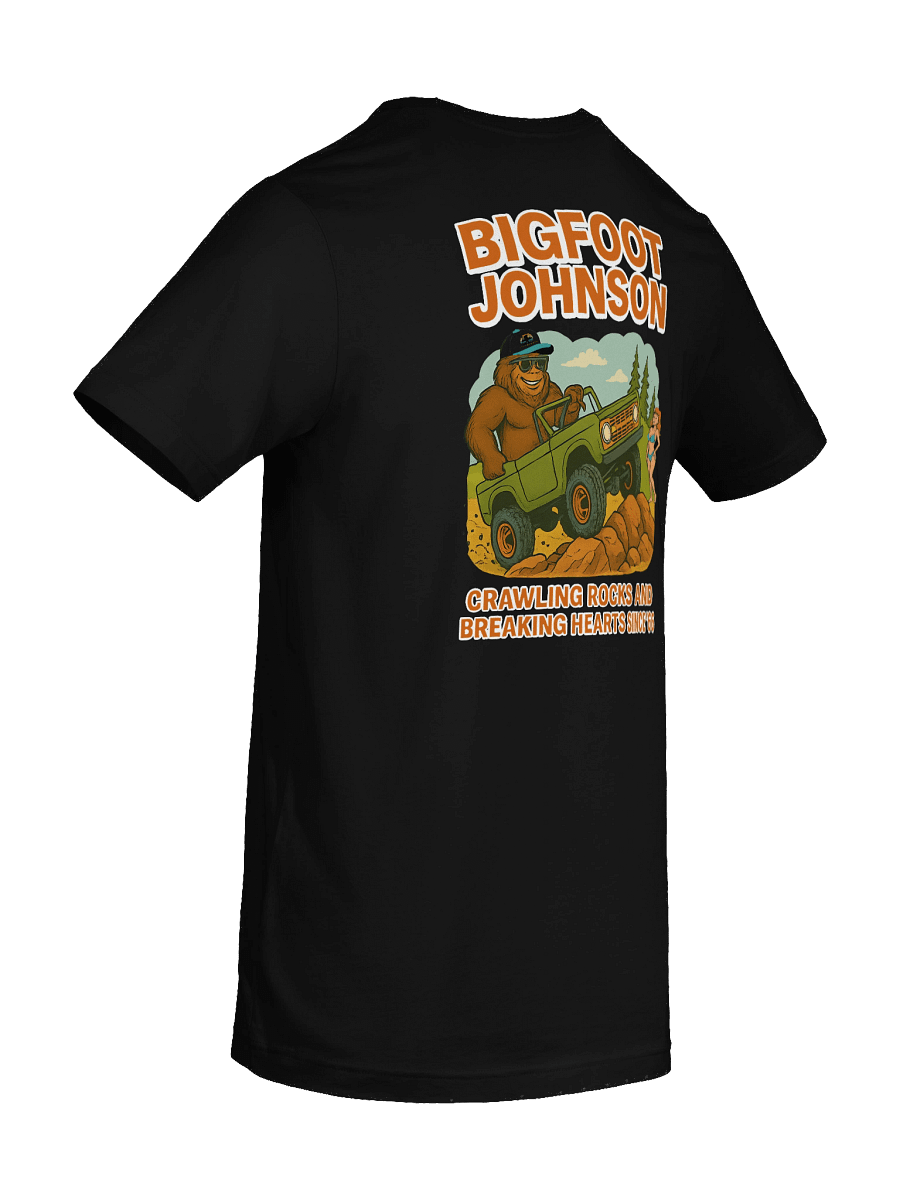 Bigfoot Johnson Breaking Hearts Tee (Black) product image (10)