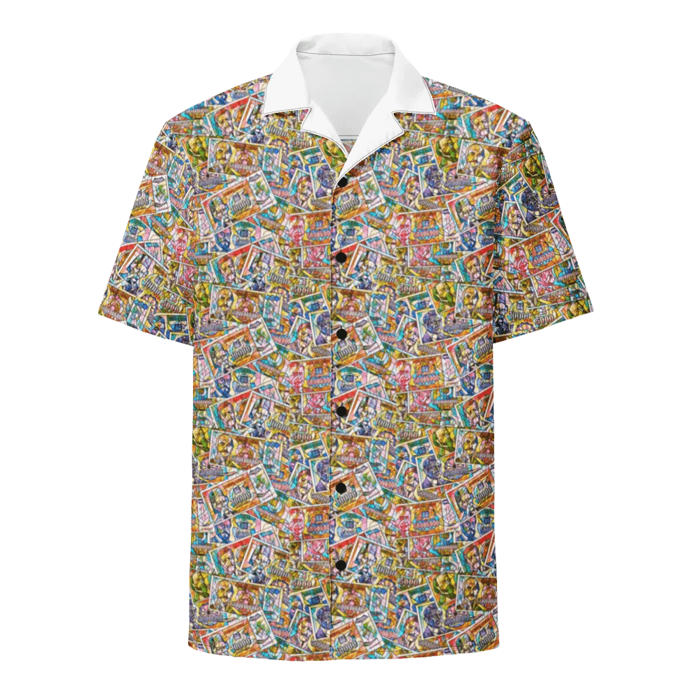 Jugoslovenski inflatorni dinar 1993 (Kolaž/mozaik) Hawaiian Shirt product image (2)