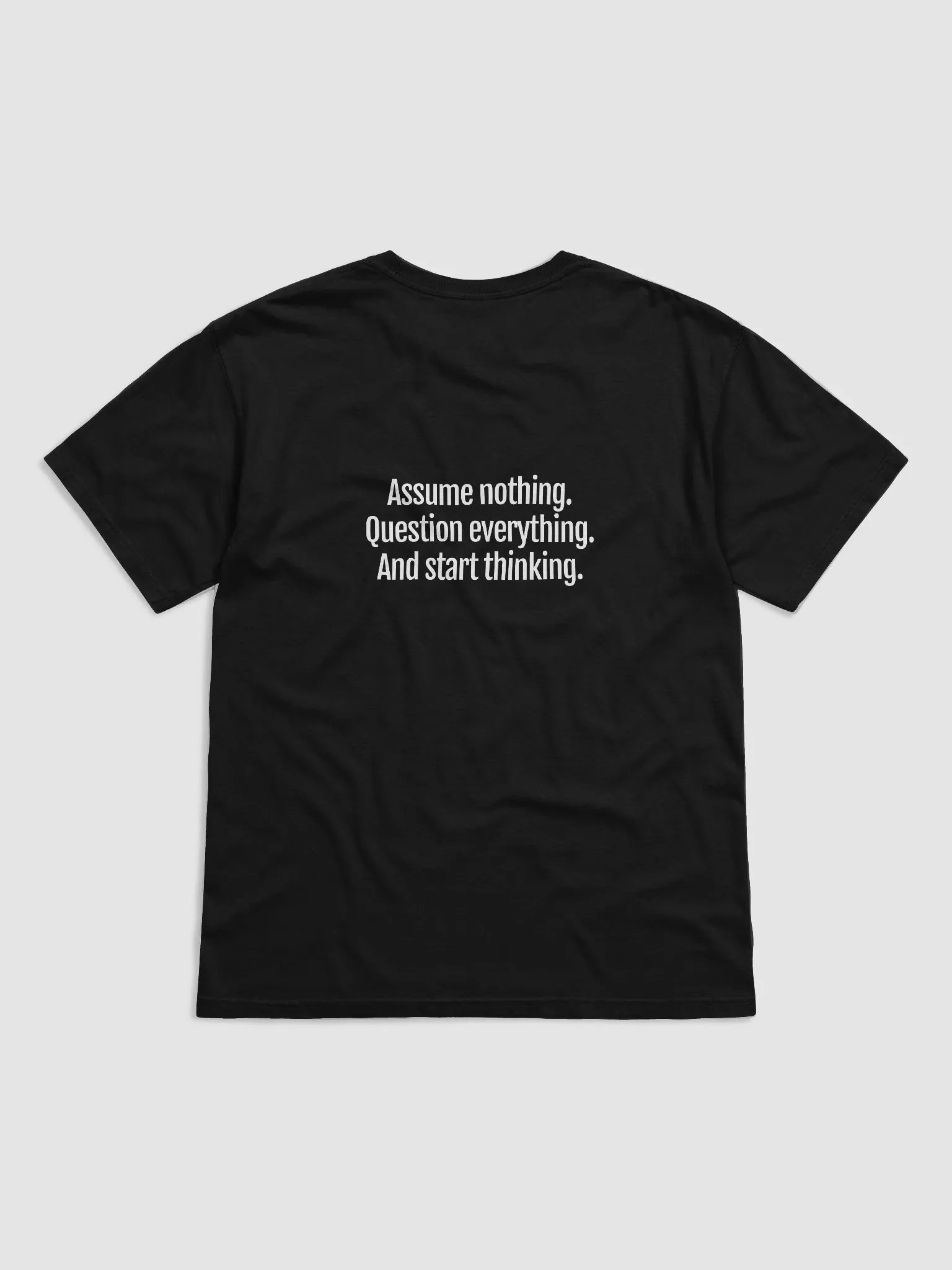 TTA logo heavyweight t-Shirt (black) product image (2)