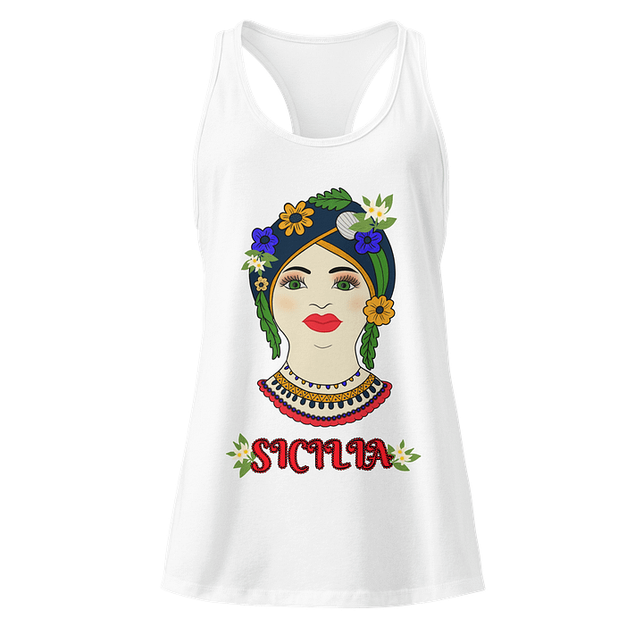 Testa di Moro Racerback Tank product image (25)
