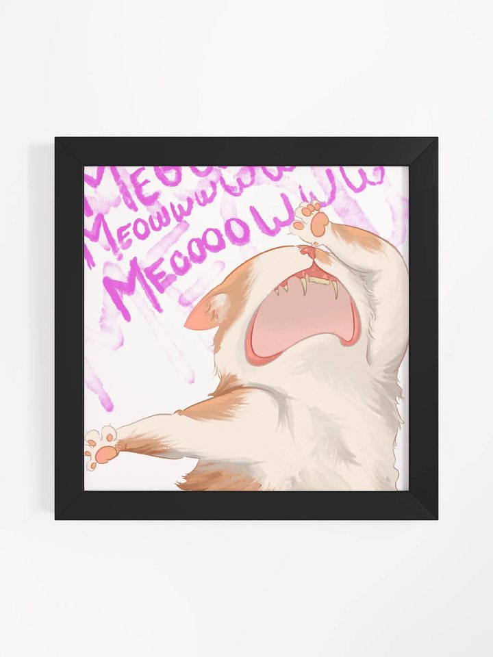 The Drama Luna original emote framed product image (1)