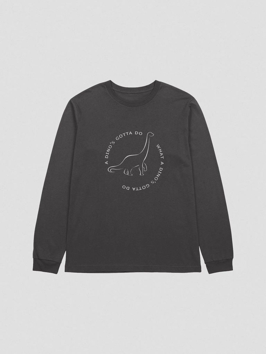 Dinos Gotta Do Long Sleeve T-Shirt [Light] product image (2)